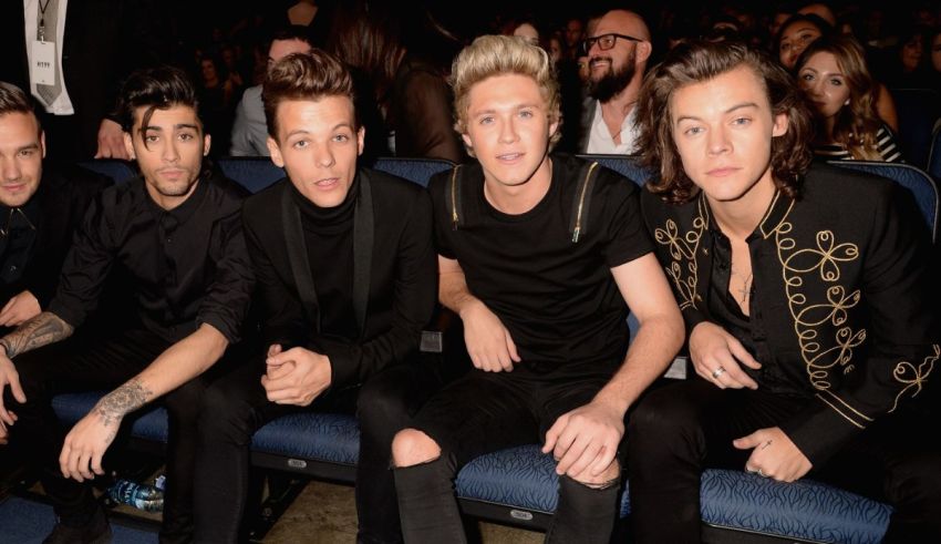 One direction at the mtv music awards.