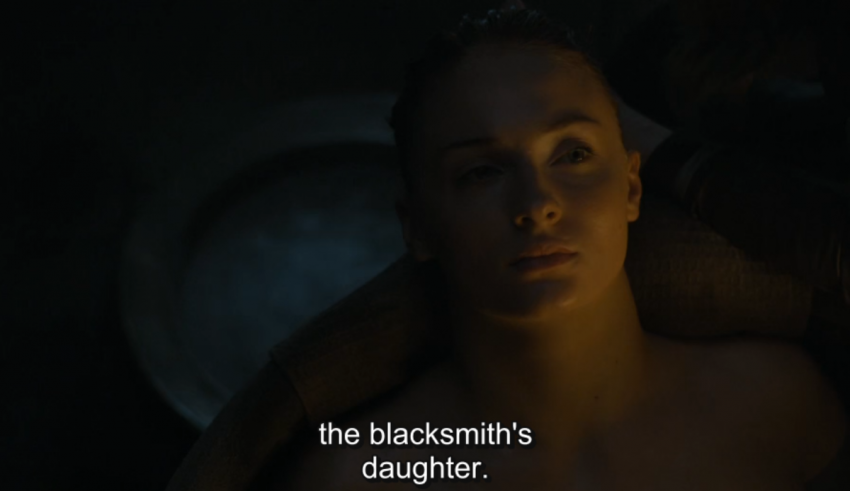 The blacksmith's daughter.