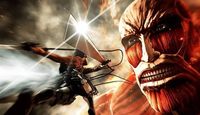 Attack on titan hd wallpaper.